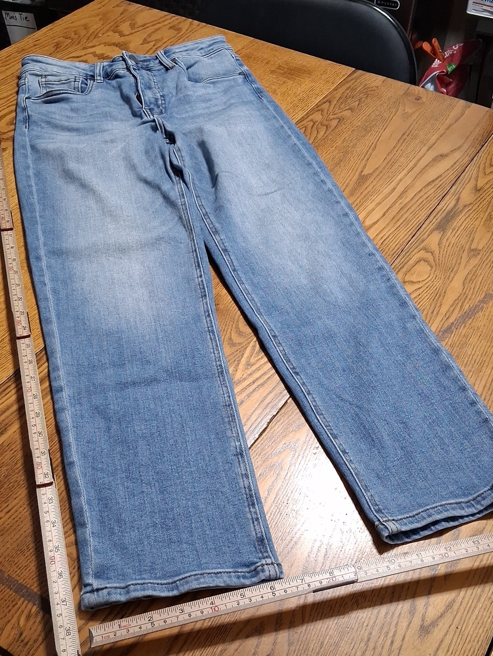 KUT FROM THE KLOTH Jeans Womens 2 BLUE STRAIGHT LEGS ?? Preowned Used Denim